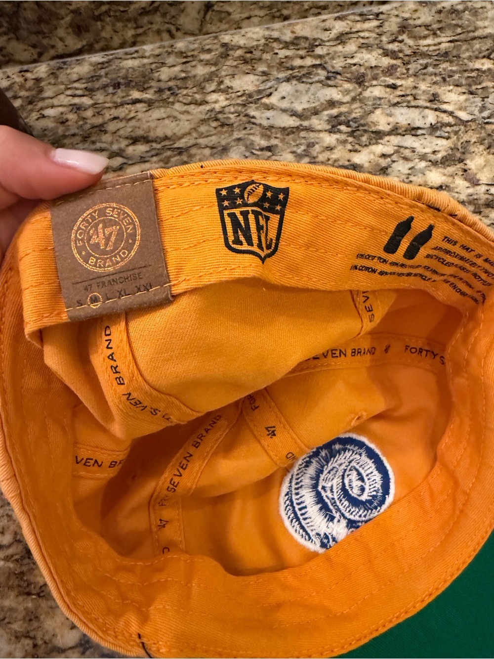 Los Angeles Rams 47 Brand baseball hat - Picture 3 of 4